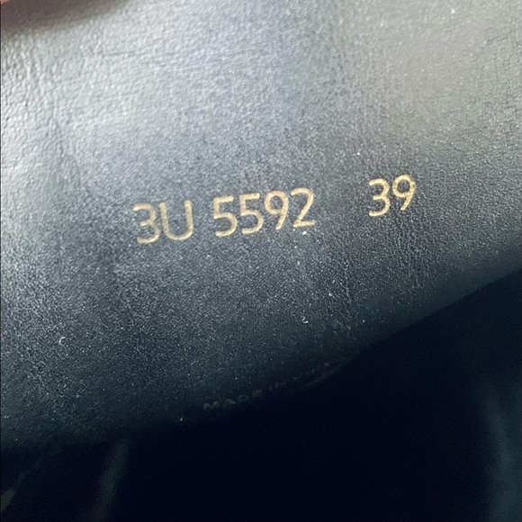 PRADA Vintage Black Leather Biker Boots - Picture 14 of 16